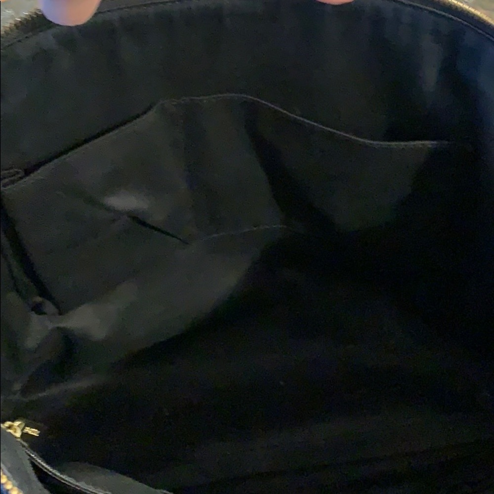 Fossil Black Leather Tote Bag - Picture 7 of 7